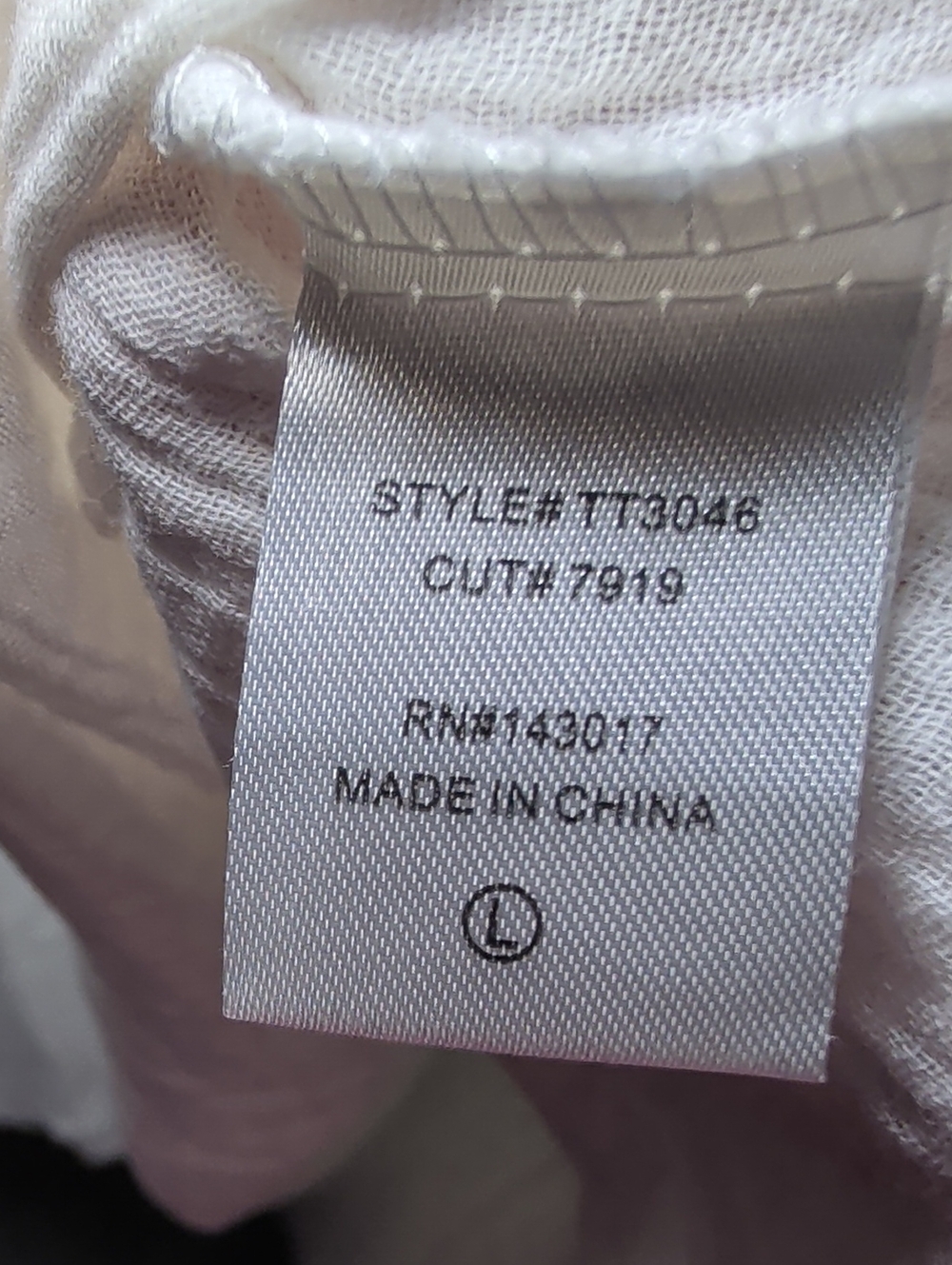 Ces Femme Cotton Muslin Babydoll Blouse White Collared Cottagecore Womens Size L - Picture 5 of 6